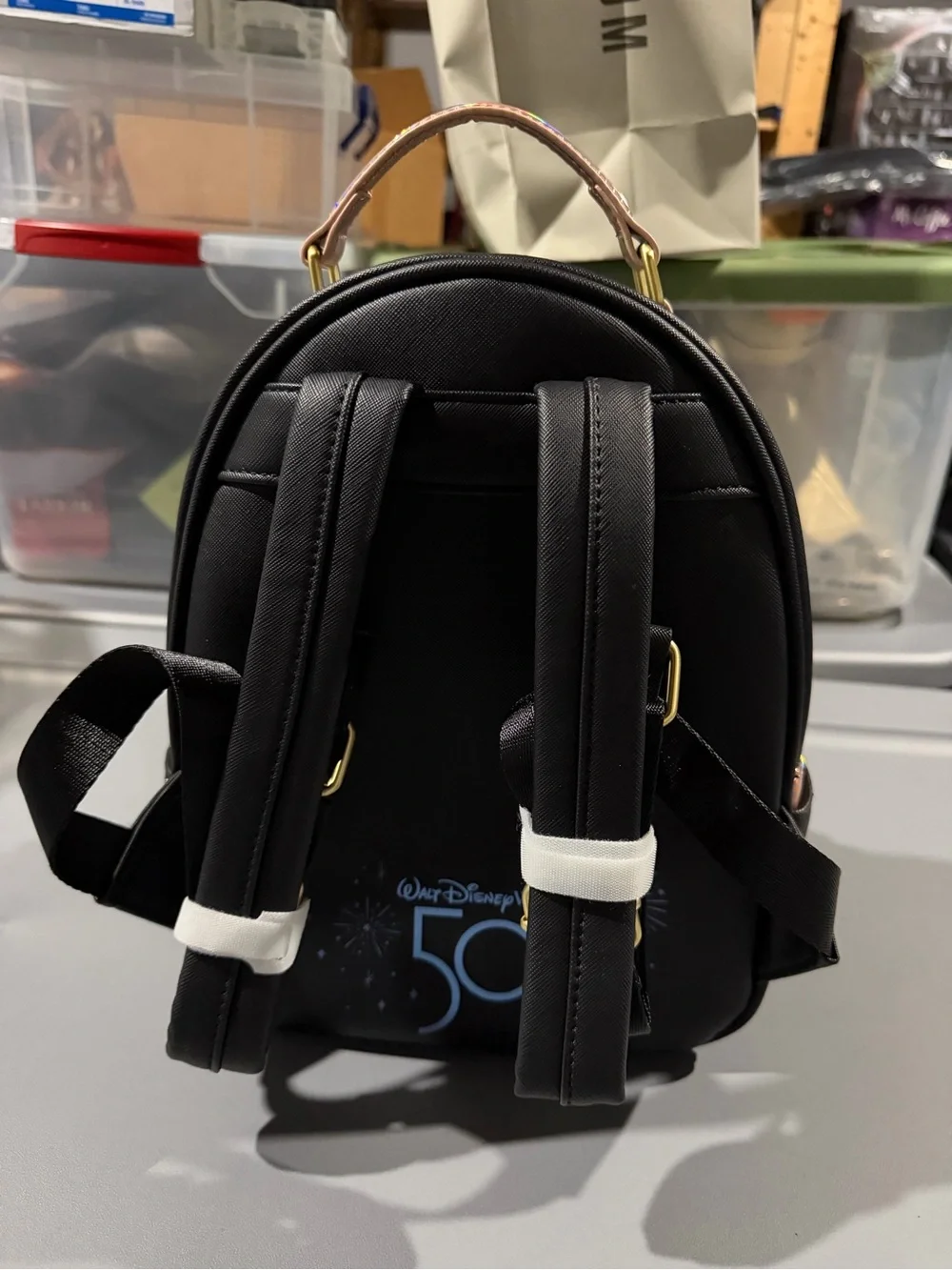Walt Disney World 50th Anniversary Grand Finale Loungefly Mini Backpack